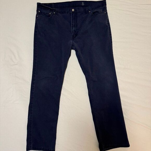 Levi’s Men’s 511 Slim Fit Chino Pants - Midnight Navy, Size 42x32 - Picture 1 of 6